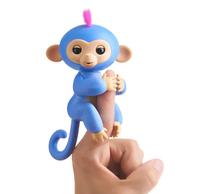 WowWee Fingerlings Baby Monkey Liv & Monkey Bar Swing Playset