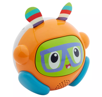 Fisher-Price Bright Beats Spin & Crawl Tumble Ball Franky Beats Musical Toy Baby