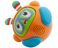 Fisher-Price Bright Beats Spin & Crawl Tumble Ball Franky Beats Musical Toy Baby