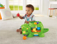 Fisher-Price Double Poppin' Dino Includes Double Poppin' Dino & 6 Colorful Balls