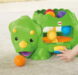 Fisher-Price Double Poppin' Dino Includes Double Poppin' Dino & 6 Colorful Balls