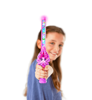 Dragons, Fairies, and Wizards Fairy Fern Hand Held Wand - PINK