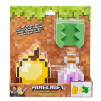 Minecraft Inventory Clip with Potion and Apple Accessories (3 Piece Set)