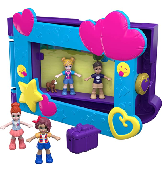 Polly Pocket Say Freeze! Frame Pocket World Play Set