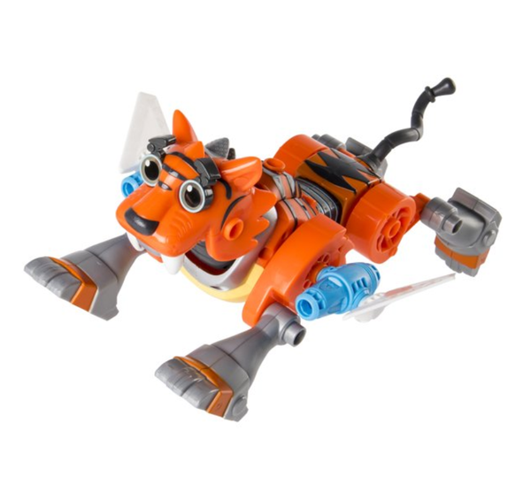 Nickelodeon Rusty Rivets Tigerbot Building Set with Lights & Sounds